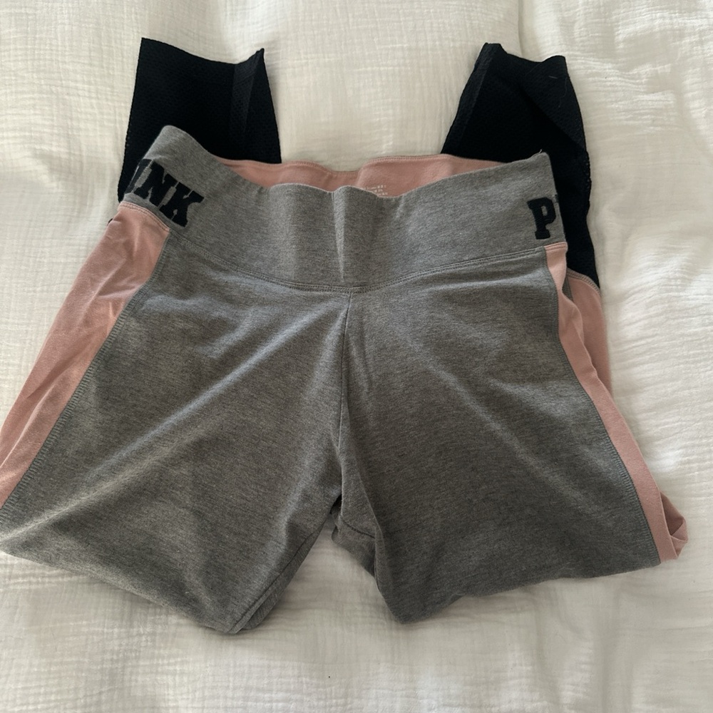 PINK Victoria's Secret Kids Shorts in Gray and Pink